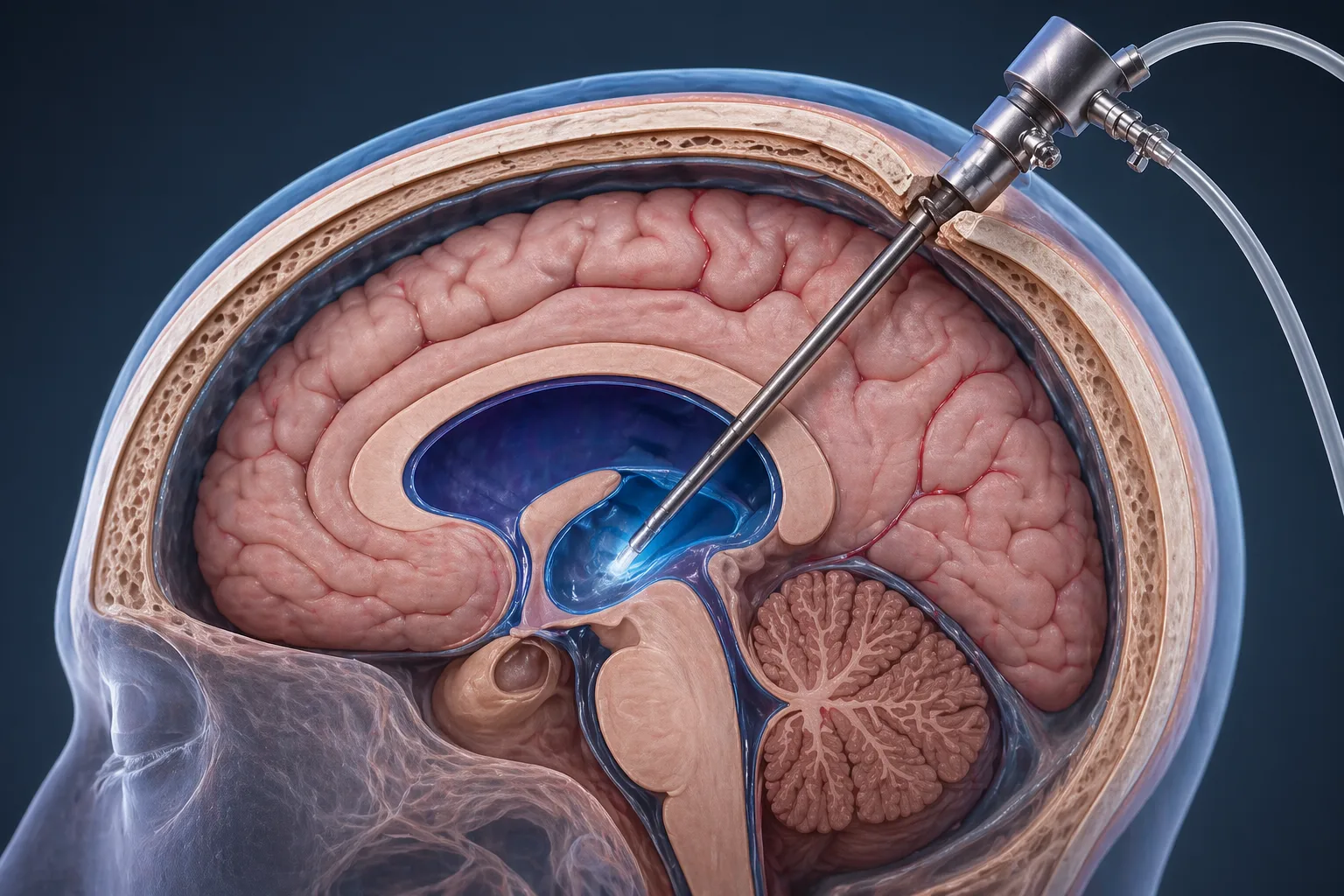 Colocación de sistemas de derivación ventricular y endoscopía ventricular